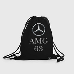 Рюкзак-мешок Mersedes AMG 63, цвет: 3D-принт