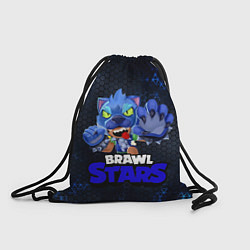 Рюкзак-мешок Brawl Stars Blue Hex, цвет: 3D-принт