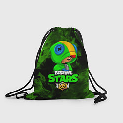 Рюкзак-мешок BRAWL STARS LEON, цвет: 3D-принт