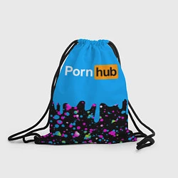 Рюкзак-мешок PornHub, цвет: 3D-принт