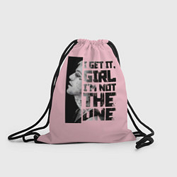 Рюкзак-мешок I Get It, Girl, цвет: 3D-принт