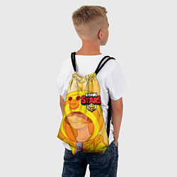 Рюкзак-мешок AniBrawlStars Leon Sally, цвет: 3D-принт — фото 2