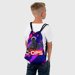 Рюкзак-мешок C-OPS, цвет: 3D-принт — фото 2