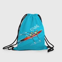 Рюкзак-мешок Rowers, цвет: 3D-принт