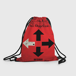 Рюкзак-мешок Three Days Grace, цвет: 3D-принт