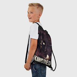 Рюкзак-мешок Kindred, цвет: 3D-принт — фото 2