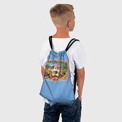 Рюкзак-мешок Звезда Дачника, цвет: 3D-принт — фото 2