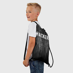 Рюкзак-мешок Hacker, цвет: 3D-принт — фото 2