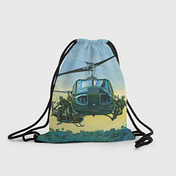 Рюкзак-мешок Вертолеты, цвет: 3D-принт