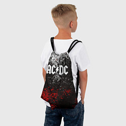 Рюкзак-мешок AC DC, цвет: 3D-принт — фото 2