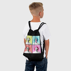 Рюкзак-мешок Медуза Горгона Pop Art, цвет: 3D-принт — фото 2