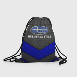 Рюкзак-мешок SUBARU, цвет: 3D-принт