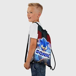 Рюкзак-мешок Соник 2020, цвет: 3D-принт — фото 2