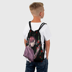 Рюкзак-мешок LIL PEEP, цвет: 3D-принт — фото 2
