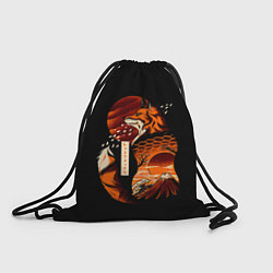 Рюкзак-мешок JAPAN FOX, цвет: 3D-принт