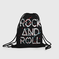 Рюкзак-мешок Rock And Roll, цвет: 3D-принт