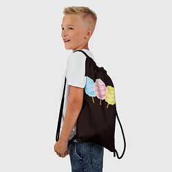 Рюкзак-мешок Сладкая вата, цвет: 3D-принт — фото 2