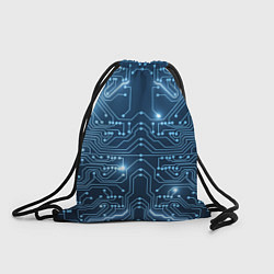 Рюкзак-мешок Системная плата, цвет: 3D-принт