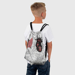 Рюкзак-мешок АТАКА ТИТАНОВ, цвет: 3D-принт — фото 2