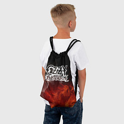 Рюкзак-мешок Ozzy Osbourne, цвет: 3D-принт — фото 2