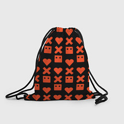 Рюкзак-мешок LOVE DEATH ROBOTS LDR, цвет: 3D-принт
