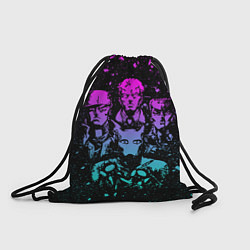Рюкзак-мешок Приключения ДжоДжо, цвет: 3D-принт