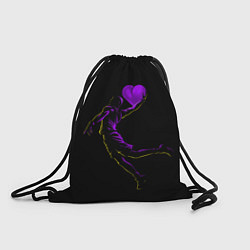 Рюкзак-мешок Love Basketball, цвет: 3D-принт