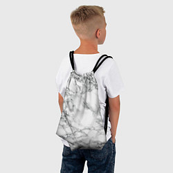 Рюкзак-мешок Мрамор, цвет: 3D-принт — фото 2