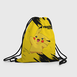 Рюкзак-мешок PIKACHU: PIKA PIKA, цвет: 3D-принт