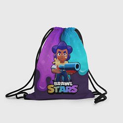 Рюкзак-мешок Brawl stars Шелли, цвет: 3D-принт