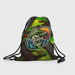 Рюкзак-мешок Fishing, цвет: 3D-принт