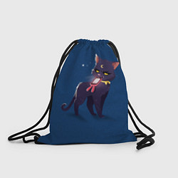 Рюкзак-мешок КИСА С ТЕЛЕФОНОМ, цвет: 3D-принт