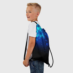 Рюкзак-мешок BLACK & BLUE, цвет: 3D-принт — фото 2