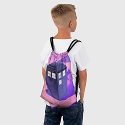 Рюкзак-мешок ТАРДИС, цвет: 3D-принт — фото 2