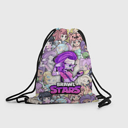Рюкзак-мешок BrawlStars Girls Oko, цвет: 3D-принт