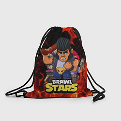 Рюкзак-мешок BRAWL STARS BULL, цвет: 3D-принт