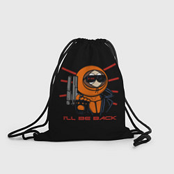 Рюкзак-мешок K-800, цвет: 3D-принт