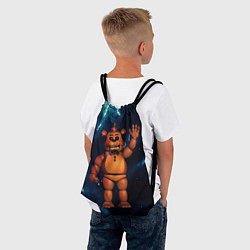 Рюкзак-мешок Five Nights At Freddys, цвет: 3D-принт — фото 2