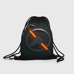 Рюкзак-мешок HALF-LIFE, цвет: 3D-принт