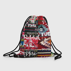 Рюкзак-мешок Balchik pattern, цвет: 3D-принт