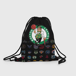 Рюкзак-мешок Boston Celtics 1, цвет: 3D-принт
