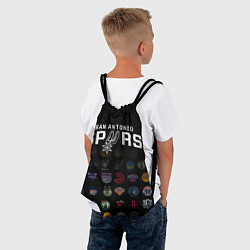 Рюкзак-мешок San Antonio Spurs 2, цвет: 3D-принт — фото 2