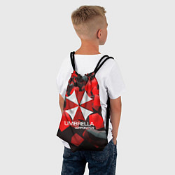 Рюкзак-мешок Umbrella Corp, цвет: 3D-принт — фото 2