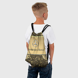 Рюкзак-мешок MERCEDES GOLD, цвет: 3D-принт — фото 2