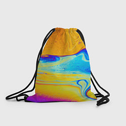 Рюкзак-мешок ABSTRACT WAVES, цвет: 3D-принт