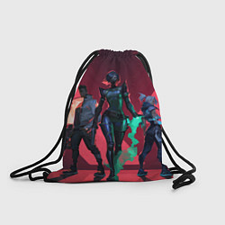 Рюкзак-мешок VALORANT, цвет: 3D-принт