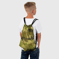 Рюкзак-мешок СОВРЕМЕННЫЙ КАМУФЛЯЖ, цвет: 3D-принт — фото 2