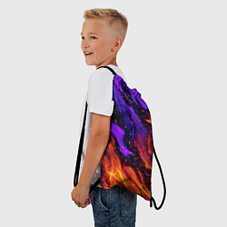 Рюкзак-мешок ОГОНЬ, цвет: 3D-принт — фото 2
