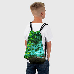 Рюкзак-мешок Кислотные разводы краски, цвет: 3D-принт — фото 2