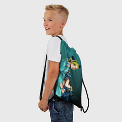 Рюкзак-мешок Джолин Кудзё, цвет: 3D-принт — фото 2